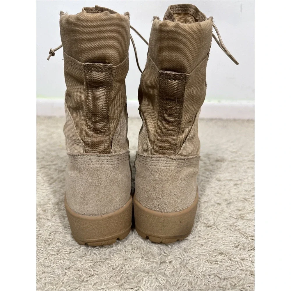 McRae Footwear Men's Hot Weather Coyote Army Combat Boots Vibram Sole Size 7.5‎